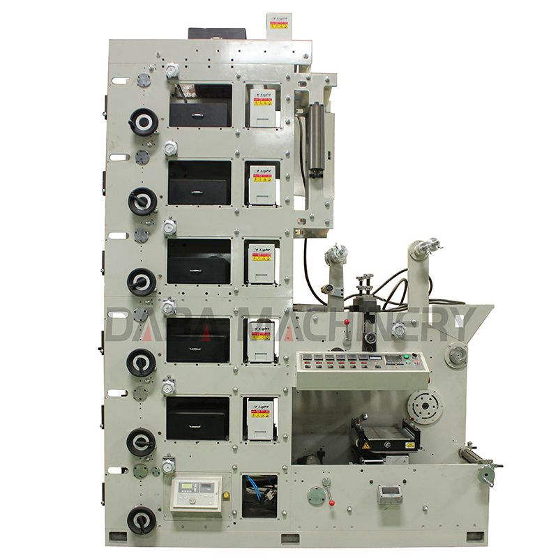 Impresora flexográfica de pila de 6 colores