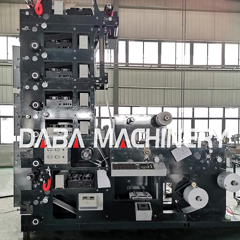 Impresora flexográfica de pila de 7 colores